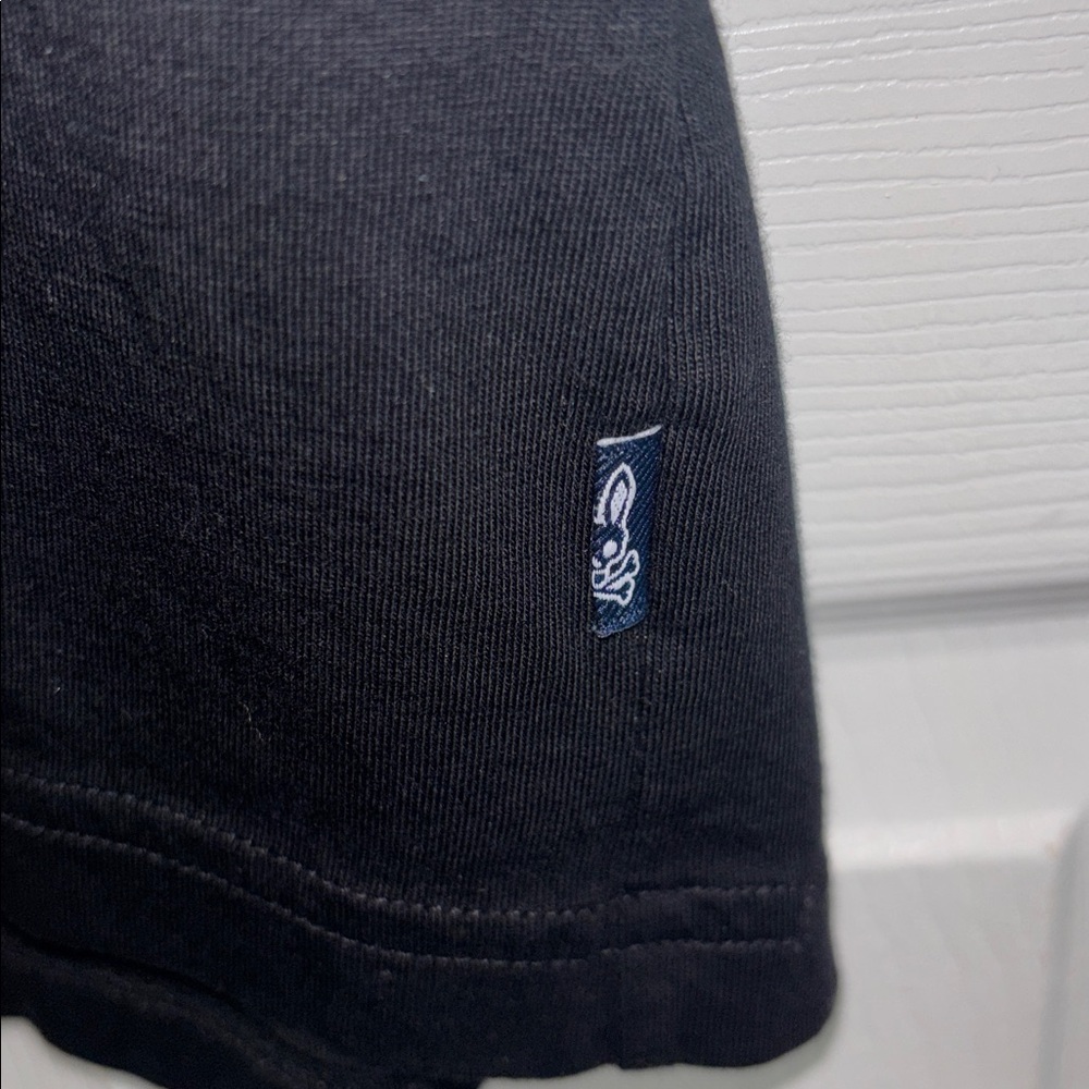Psycho Bunny Black Crew Neck Tee - Picture 3 of 4